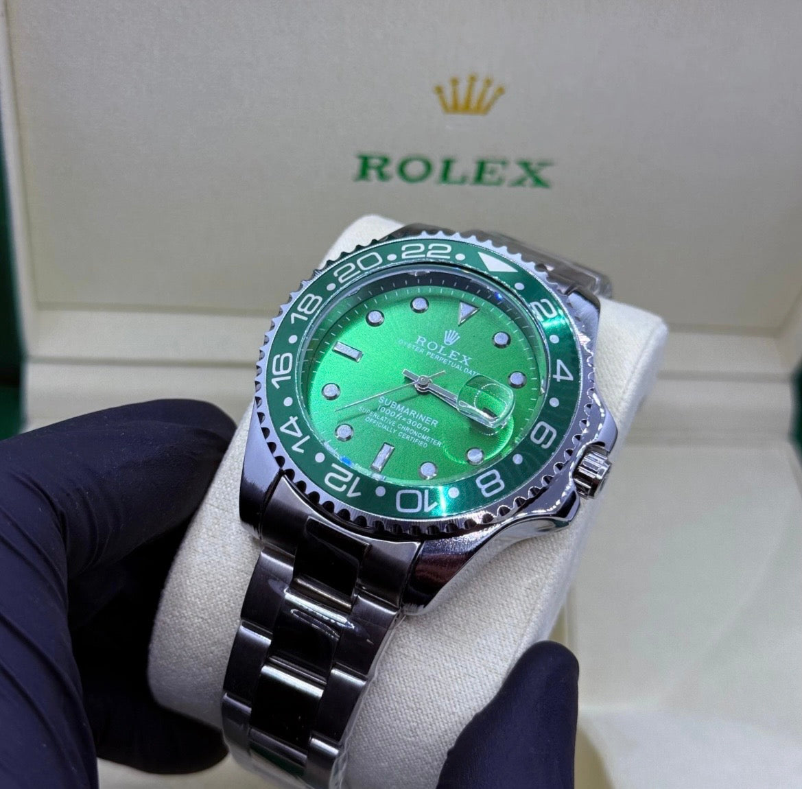 Green Rolex Submariner