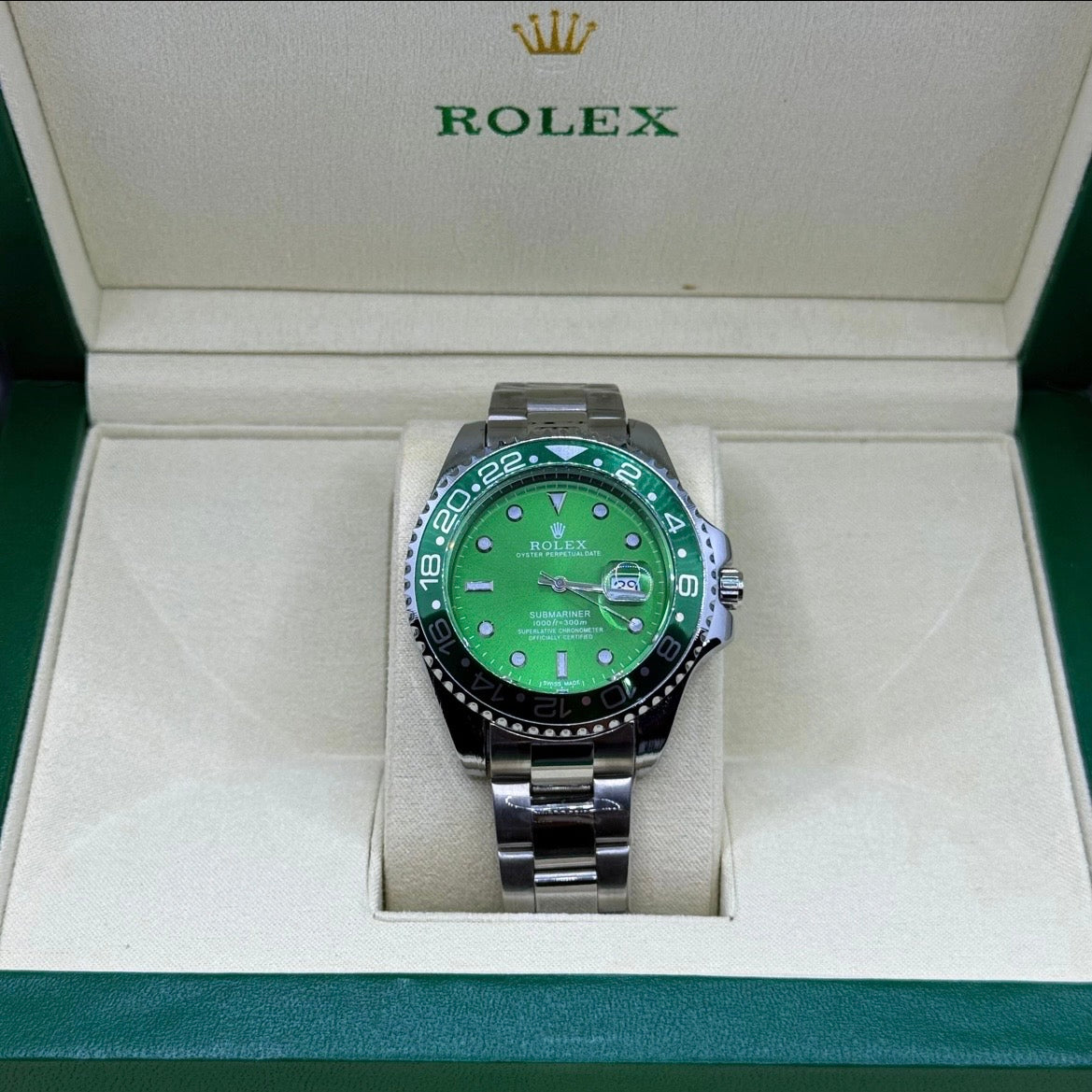 Green Rolex Submariner
