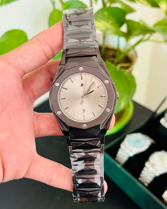 HB Stainless Steel DateJust Watch HB-01