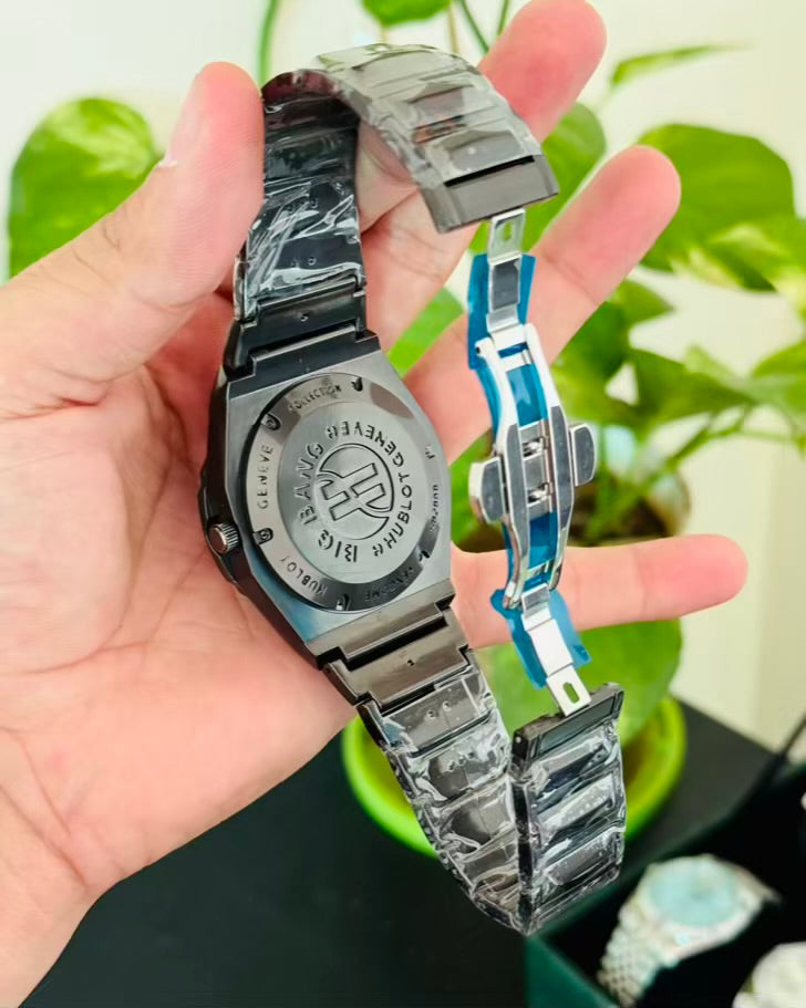 HB Stainless Steel DateJust Watch HB-01