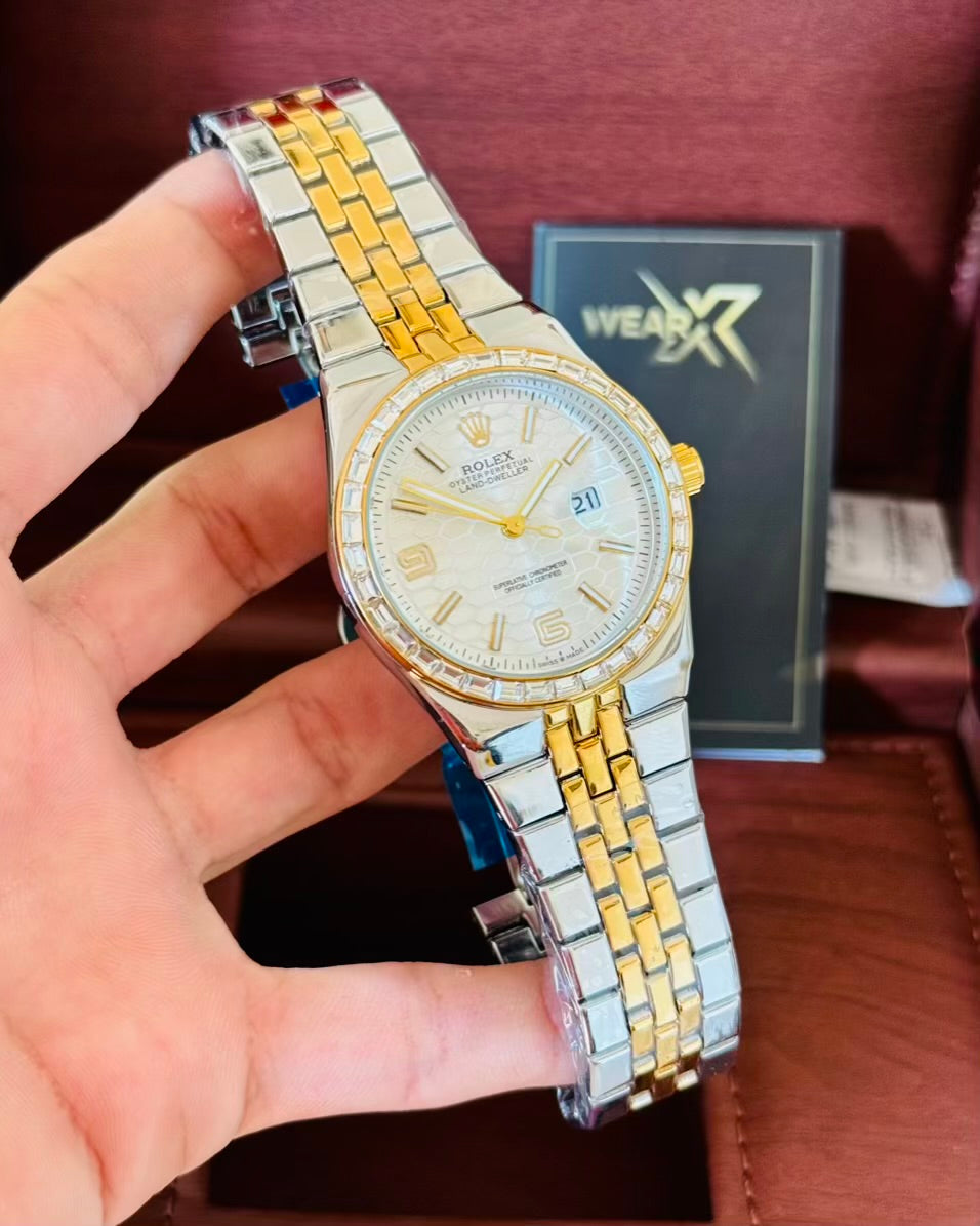 Two Tone Rolex snake Dial 2025 model