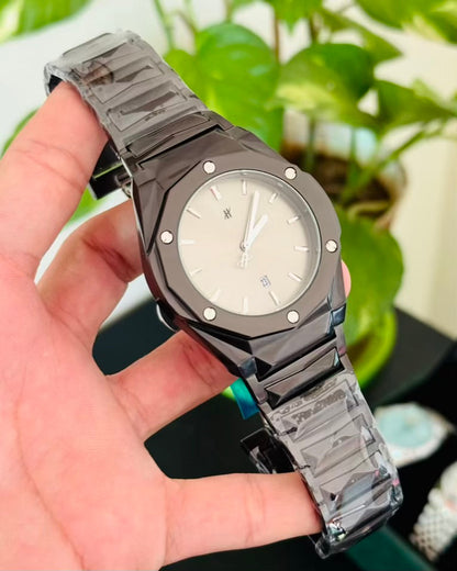 HB Stainless Steel DateJust Watch HB-01