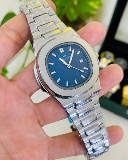 Pp Date working chain wrist watch