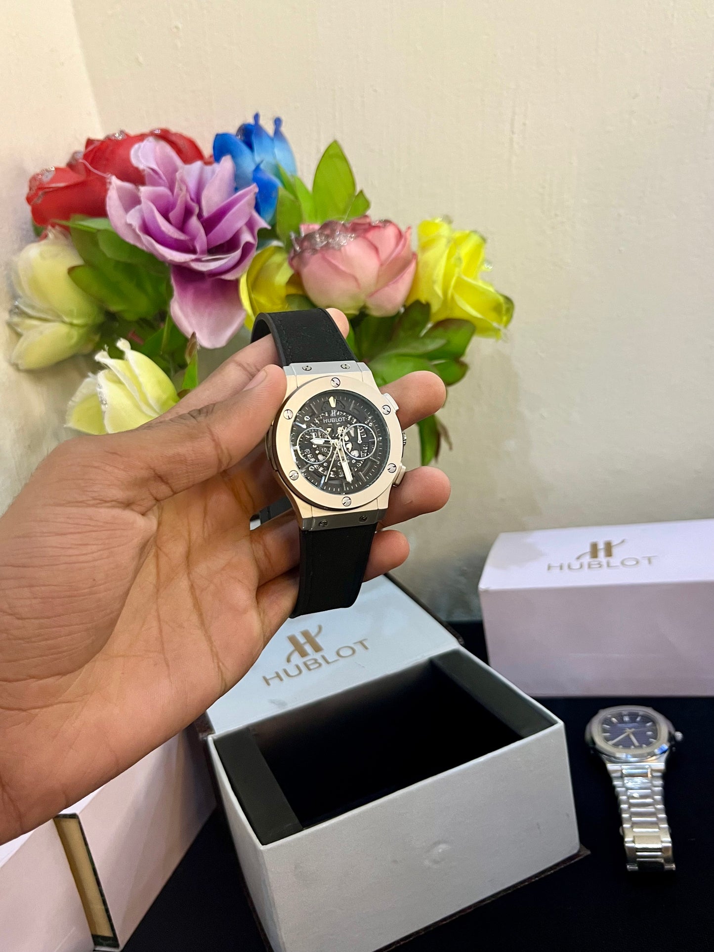 Hublot Strap Watch with Master lock