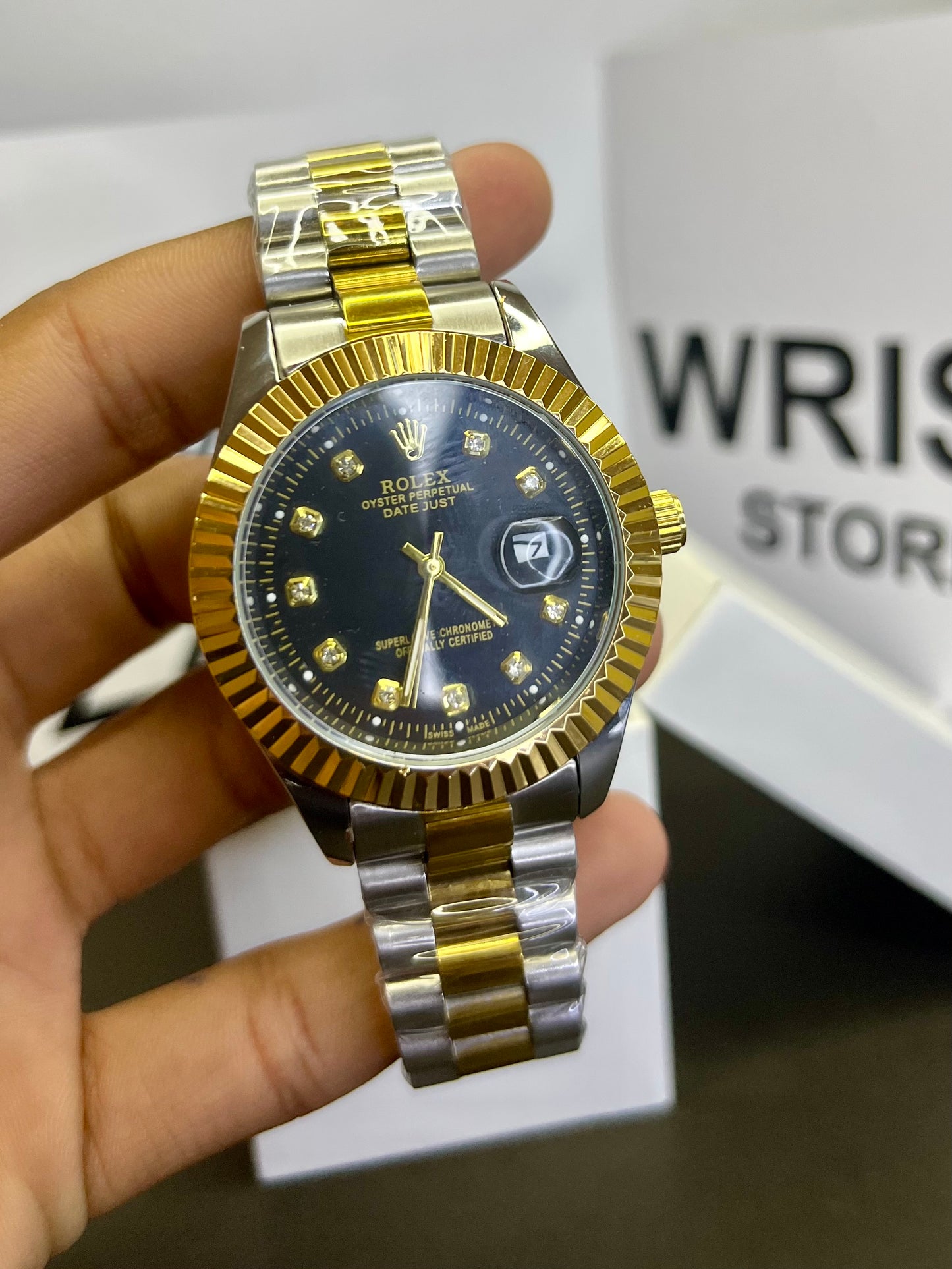 Rlx two tone with black dial