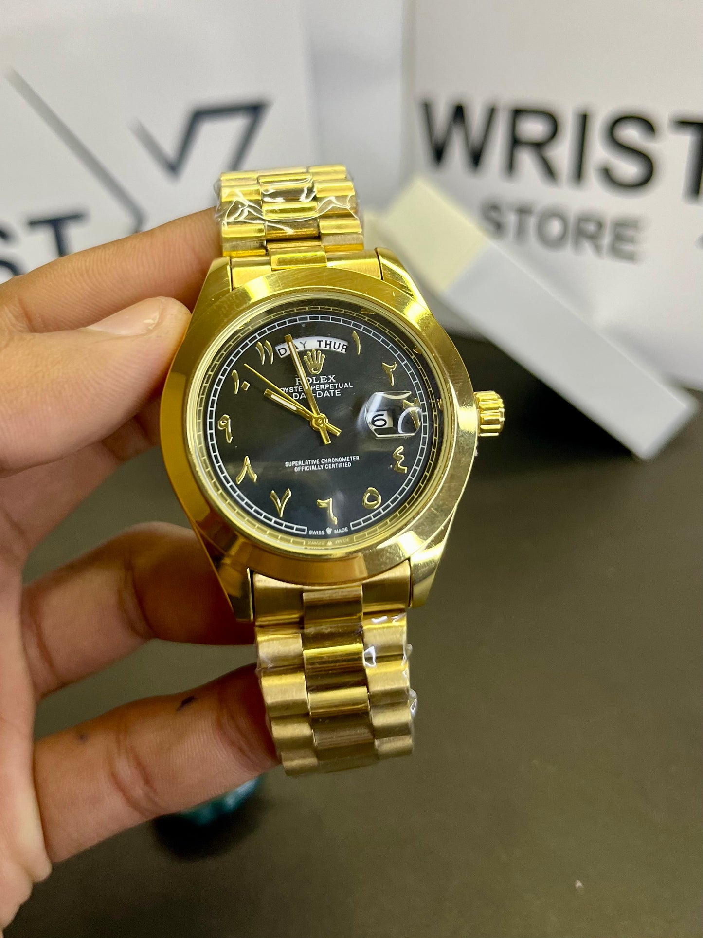 Rlx day-date black dail