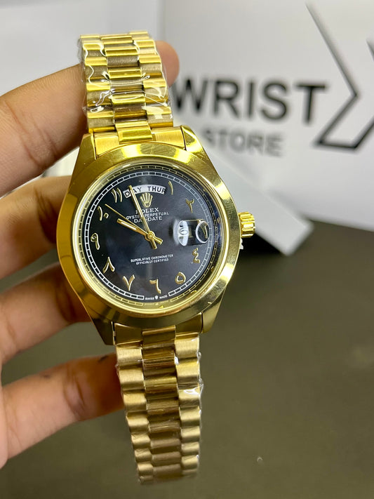 Rlx day-date black dail