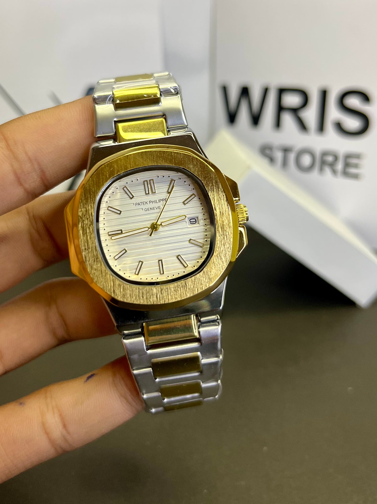 Pp two tone with white dial