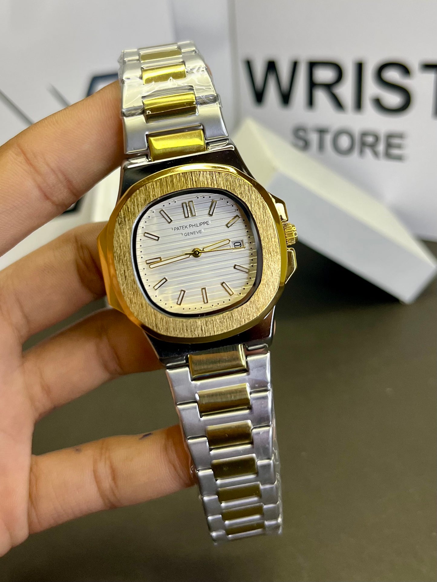 Pp two tone with white dial