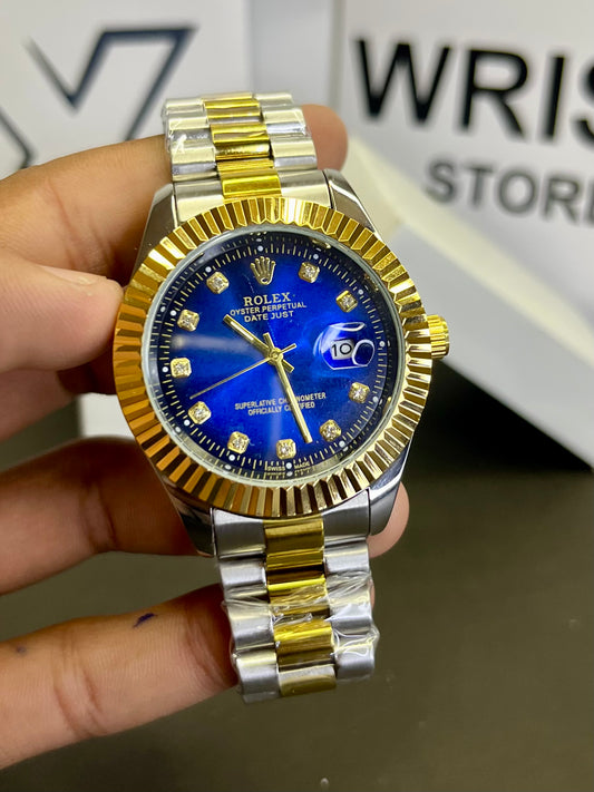 Rlx two tone with blue dial