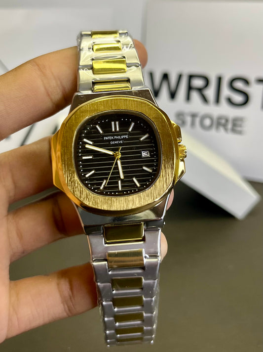 Pp two tone with black dial