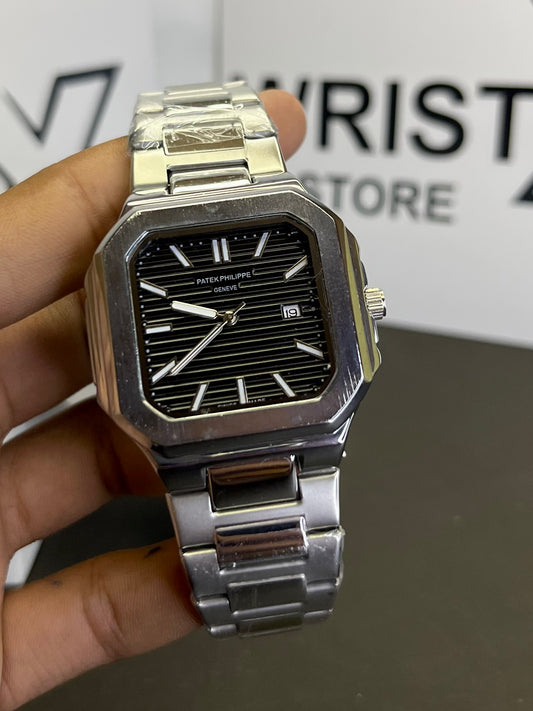 Pp silver with black dial