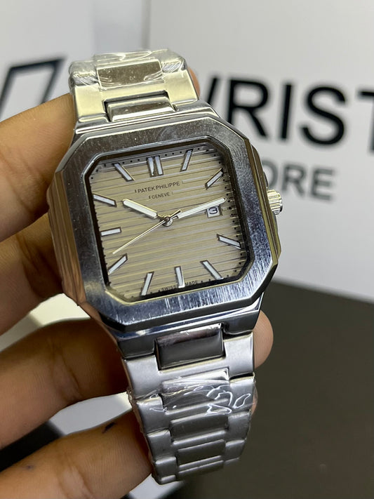 Pp silver with gray dial