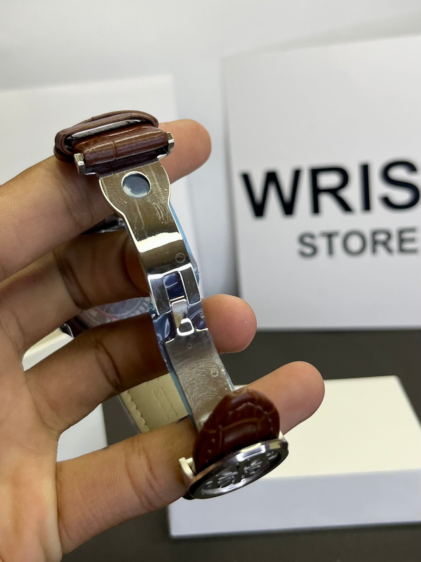 Pp brown strap with brown dial
