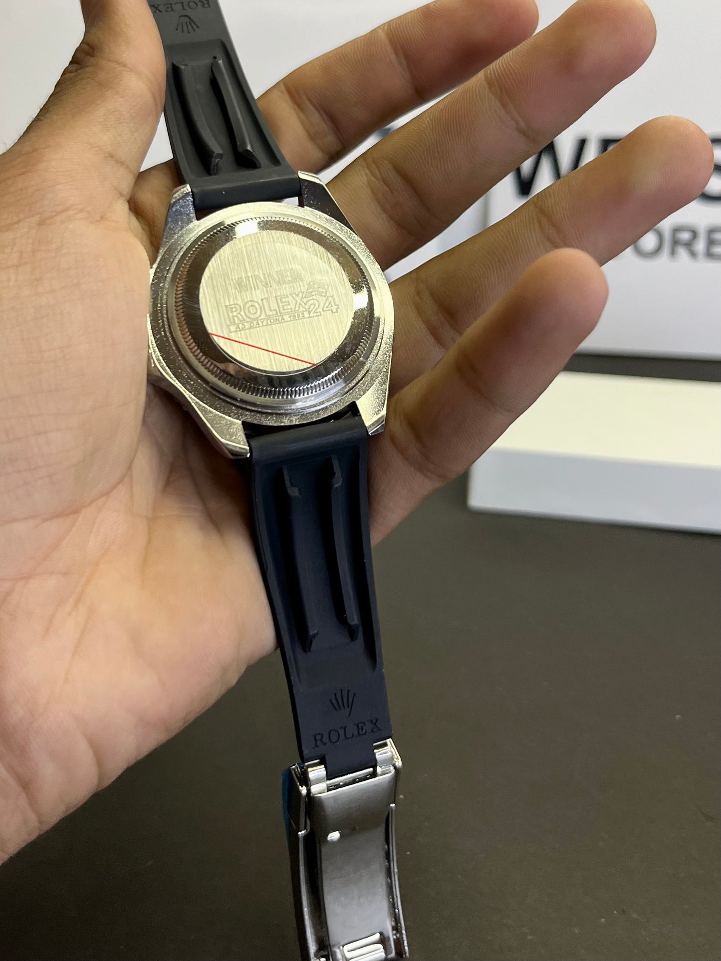 Rlx Black strap watch