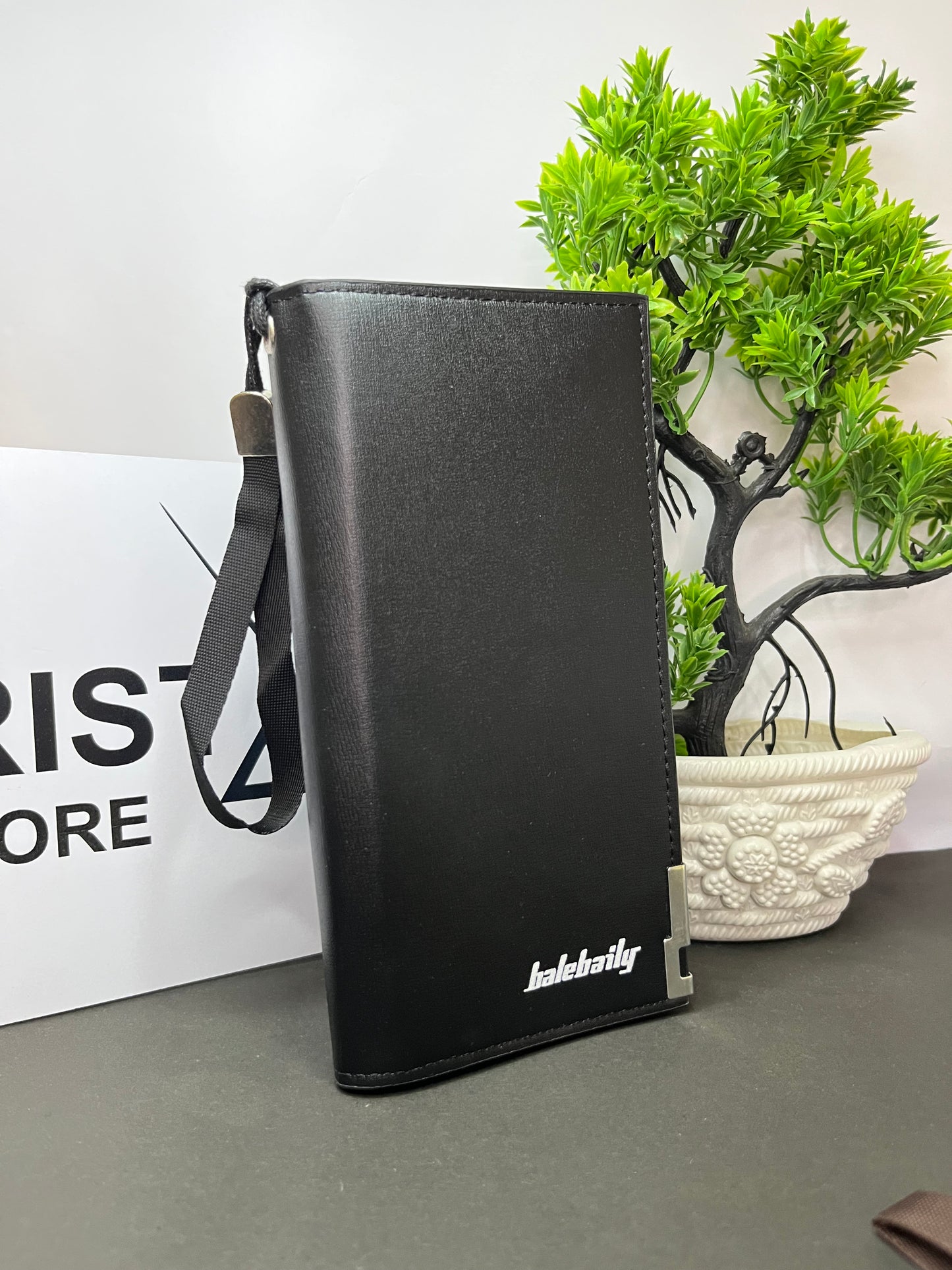 Premium Zipper Leather Wallet – Stylish Long Clutch