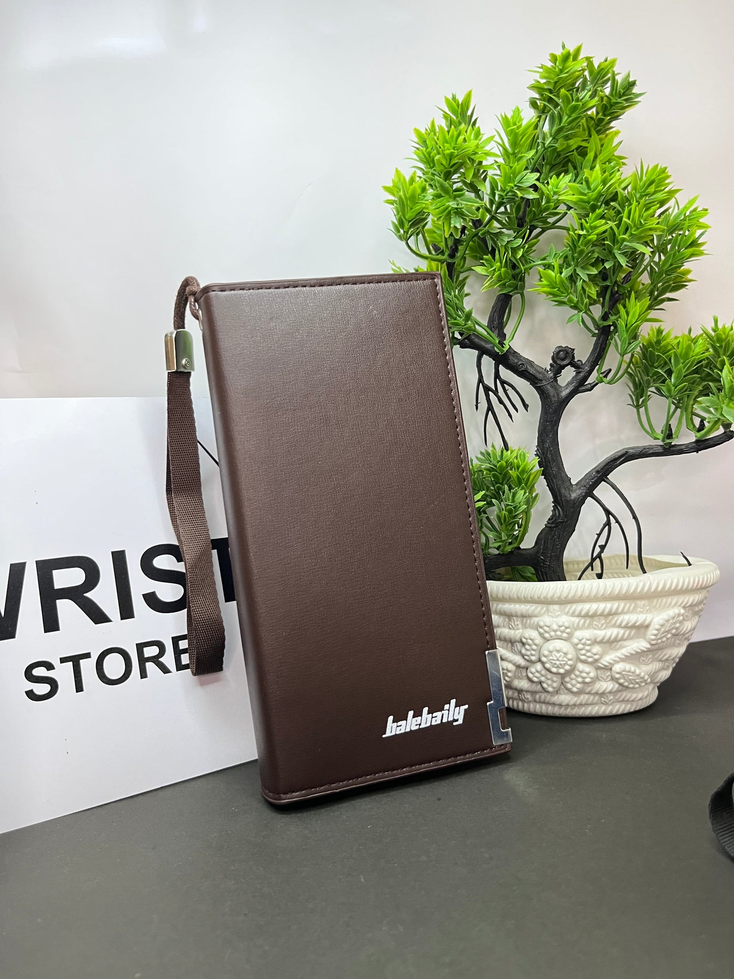 Premium Zipper Leather Wallet – Stylish Long Clutch